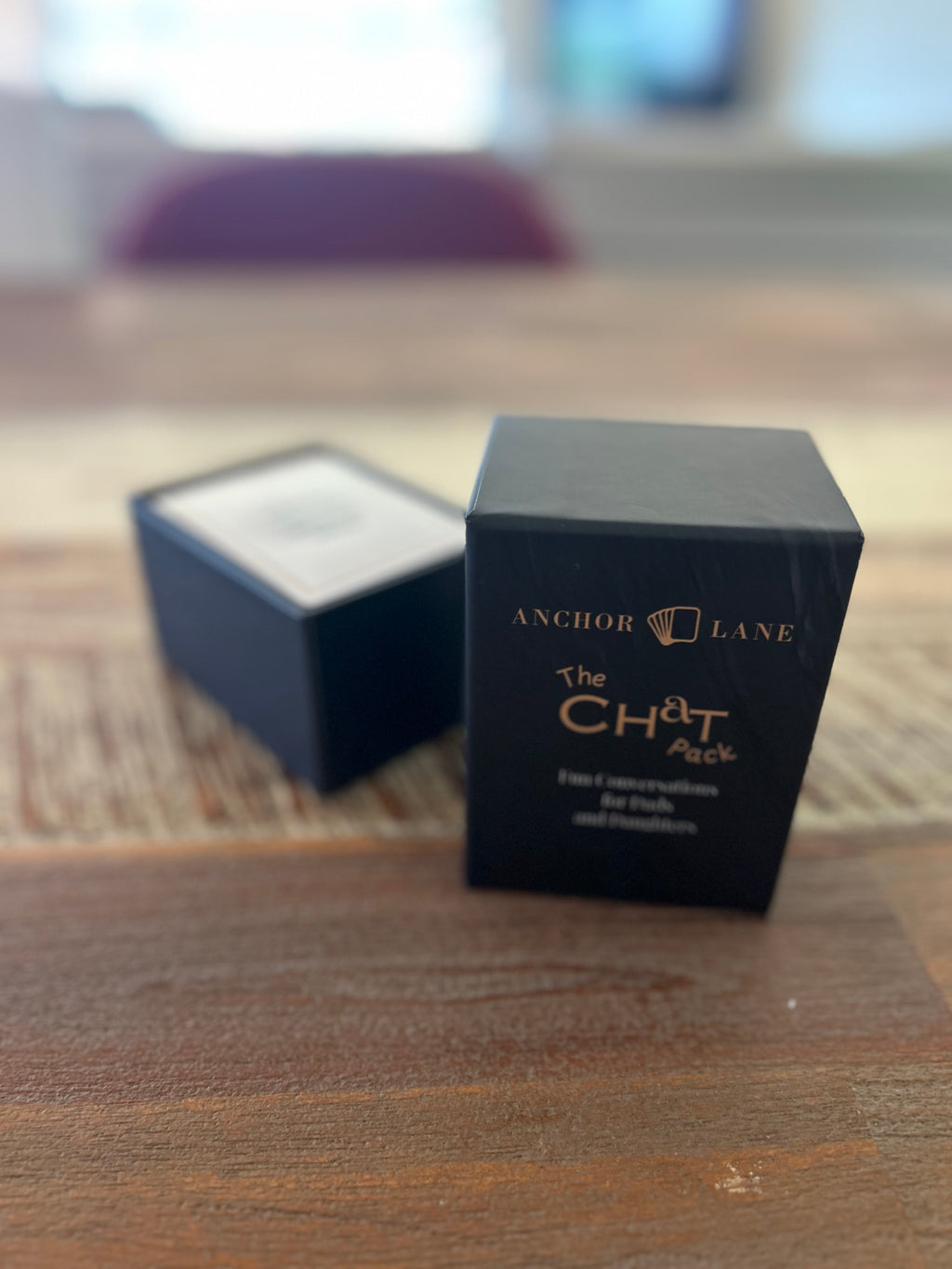The Chat Pack conversation cards by Anchor Lane - helping dads reconnect with their daughters